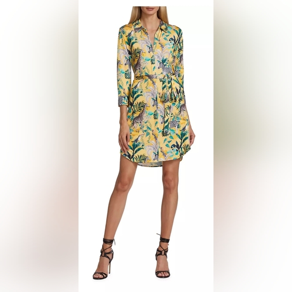 L'AGENCE  animal print in a classic silhouette. Size M - Picture 4 of 4